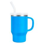 Bella's Friends Handy Mini Tumbler – Adorable 9 oz Sippy Cup for Toddlers 1-3 years old, Flexible Straw, Stainless Interior & Silicone Body, Leak‑Proof, Dishwasher Safe, Ideal for Travel or At Home