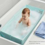 Bella’s Friends Baby Collapsible Bathtub, Travel Bath Tub for Baby, Foldable and Portable, Easy Storage, Reinforced Structure, Lightweight, Travel Essentials for 6M-3Y Infant Toddler